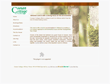 Tablet Screenshot of ecoguesthouse.com